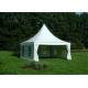 Heavy Duty Clearspan Marquee Pagoda White Event Tent For 50 People