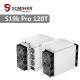 Asic S19 Pro 2760W S19k Pro 120T Most Powerful Bitmain Antminer