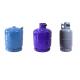 Blue Liquefied Polishing Gas Cylinder Vessel 15Mpa-30Mpa CGA-580 CGA-660