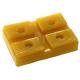 Yellow Car Lift Accessories Eight Square 2 Post Car Lift Rubber Pads