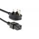 Home Appliance Power Cord Uk Plug , Ac Power Cord Uk With Long Life Time