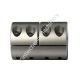 OEM Oldham Silver Stainless Steel Coupler Flexible Couplings Jaw Type Shaft Couplings