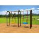 1-2 People Sit Childrens Swing Set With Dissimilar Chair 2.5CBM Volume KP-G012