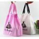 Cloth Packaging, Apparel Bags, Merchandise Pink and Purple Thick Plastic PVC Gift Bags Retail Clothing Shopping Bags
