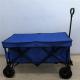 PVC Wheel Collapsible Wagon Cart 600D Lightweight Foldable Wagon With Insulating Layer