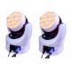White Body Led Moving Head Wash Master Slave RGBW And Color  Mixing