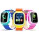 Child Smart Watch with 2G modem, Micro SIM card, 1.22 inch Screen, LBS location, Healthy pedometer, Voice Chat etc.