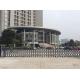 Security Retractable Automatic Gate One Piece Bended Tubular Profile With Photocell