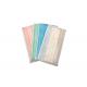 Disposable Medical Face Masks Green Pink White Blue Color 3 Layers Face Mask