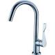 Chrome Polished Brass Tall Kitchen Tap Faucet with Single Lever , HN-4C28