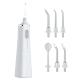 IPX7 Waterproof Cordless Water Flosser For Teeth 6PCS Nozzles