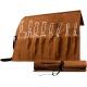 Durable Knife Roll Bag Canvas Carrying Case For Kitchen