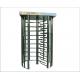 Mechanical Safty Double Full Height rotate turnstile, electric barrier gate turnstyle door