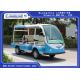 5 Seats Electric Cargo Vehicle With Roof For Bus Stations , Docks , Stadiums