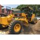 Japan Origin Cat 140H Motor Grader / Used Road Grader With Three Shank Ripper