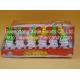 Santa Claus Sweet Crispy Mini Chocolate Beans Multi Color Low Energy 7g * 24 Pcs