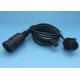Deutsch 6 Pin J1708 Female to Molex 20 Pin Female and J1708 Male Splitter Y Cable