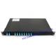 Rack Mount Wavelength Division Fiber Optic Multiplexer 1310 / 1550nm , High Channel Isolation