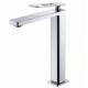Single Handle Sink Taps for Bathroom Hot Cold Mixer by Lizhen Hwa in Chrome Plating