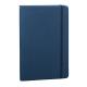 Engraved Logo Hardcover A5 Office PU Notebooks With Elastic Closure