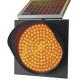 Lower Price Solar Energy Traffic Warning Yellow Lamp for Road Safety
