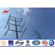 Gr 65 11m Power Transmission Poles Steel Tubular Pole 33kv Transmission Line Poles