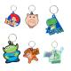 Toy Story Woody Keychain Zip Puller Soft PVC Custom Rubber Keychain