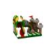 Inflatable Fun City  PVC Primitive Man Style And Dinosaurs For Outdoor Or Indoor