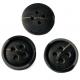 15mm Coat Outerwear Four Hole Faux Horn Buttons With Rim