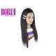 Yaki Straight Full Lace Human Hair Wig Pre Plucked Hairline Glueless Brazilian Hair Wig