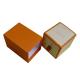 Folding Lid Mini Cardboard Gift Shipping Box with Gold Foil Stamping Logo
