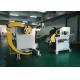 Coil Blanking Line With Decoiler And Straightener / Nc Roll Feeder Machine