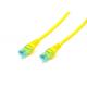 Cat6 Patch Cables UTP 7*0.2mm  copper pass fluke with RJ45 Plug yellow