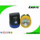 Cordless 1.1W LED Mining Cap Lamp Waterproof 10000lux 143lum USB Charging Led Miner Headlight