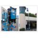 Blue Vertical Single Mast Lift 8 Meter Working Height For Factory Working