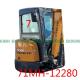 71MH-12280 HYUNDAI Excavator Window Replacement Right Side Position NO.7 Tempered Glass