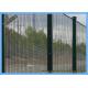 Clearvu 358 Security Galvanized Fence Panels / Mesh Panels V Formation Horizontal