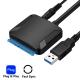 USB 3.0 To Sata Adapter Converter Cable 22 Pin For 3.5 2.5 Sata HDD Up To 10TB