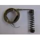 Highly Non Corrosive Hot Runner Coil Heater With Thermocouple K / J Type