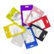 7.5*6.5cm 3 Side Seal Pouch USB Cable Pouch With Transparent Window