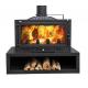 Household Fireplace Heater Embedded True Firewood New European Type True Fire Fireplace Burning Firewood