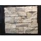 White Wood Grain Marble Stone Veneer with Steel Wire Back,White Ledger Wall Cladding