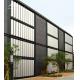 Residential Curtain Wall Louvers Remote Manual Control PVDF Coating Durable