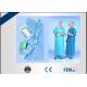 Disposable Blue Surgical Gown High Performance For Hospital Operation Room