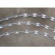 High Security Razor Barbed Wire With Stainless Steel Core With Galvanize Coated