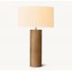 60W E26 Industrial Bedside Table Lamps With Handcrafted Solid Brass Base