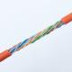 1000Mbps 0.56mm Solid CCA UTP Cat6 Ethernet Lan Cable 305m Indoor