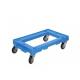 Multi - Function Delivery Logistics Transfer Cart / Plastic Dolly Trolley