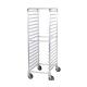 16 Layers Baking Rack Trolley , Commercial Bakery Rack Stainless Steel 304