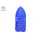 Small HDPE Bass Fishing Rotomolded Polyethylene Boats For Lake 2520 * 1040 * 320 Mm